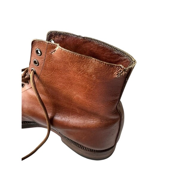 Crocket And Jones For Ralph Lauren Polo Brown Field Leather Man Boots Derbys  10 - Picture 6 of 7